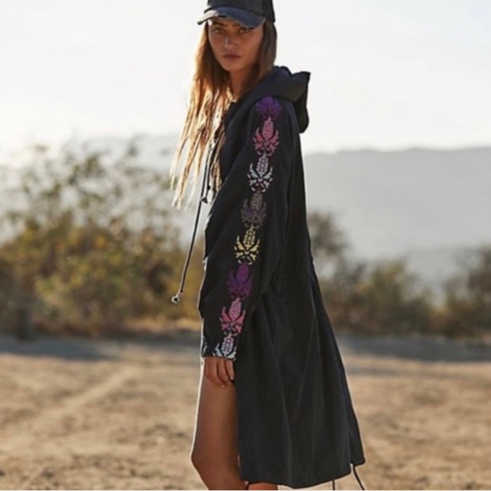Free People Friday Night Lights Windbreaker